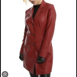 Buffy the Vampire Slayer Red Leather Jacket